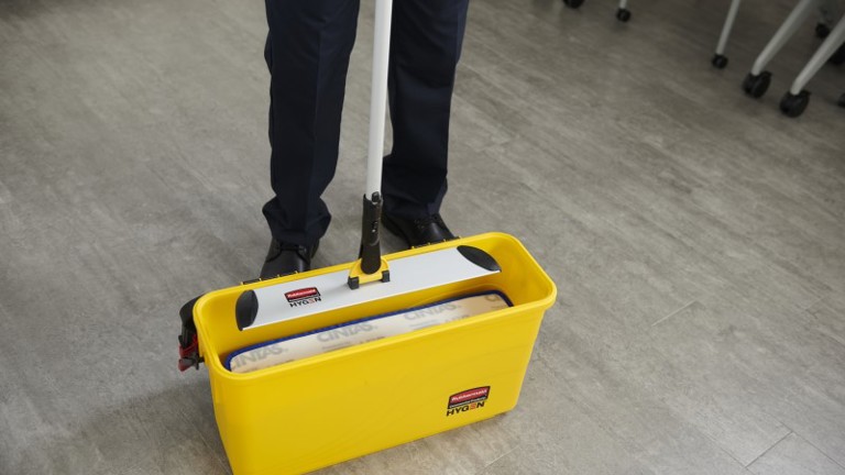 HYGEN™ Microfibre Charging Bucket, Yellow